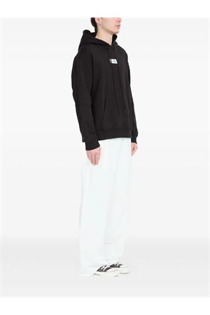 Black cotton hoodie MM6 MAISON MARGIELA | SH0GU0033M25025900